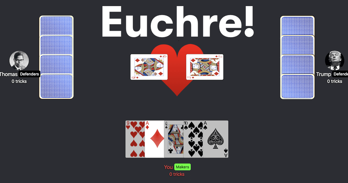 MSN Games - Euchre